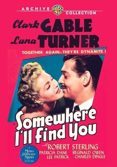Somewhere I'll Find You DVD para una tarde de cine clásico y romance nostálgico en casa