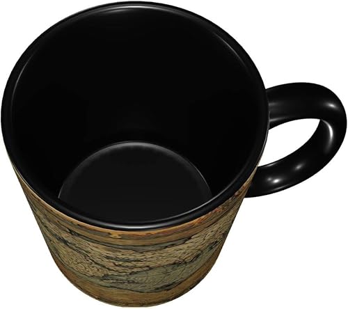 Miniatura 5 de Taza de café, tazas de porcelana con mapa del mundo, antiguo gráfico antiguo vintage del siglo XVI, 11 onzas, para bebidas calientes y todos los