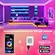 LED Strip 6m, RGB LED Streifen, APP und Fernbedienung, Bluetooth Selbstklebend Musik Sync Timer-Einstellung, Band Stripes Dimmbar Led Lights für Zimmer Party Room, Küche