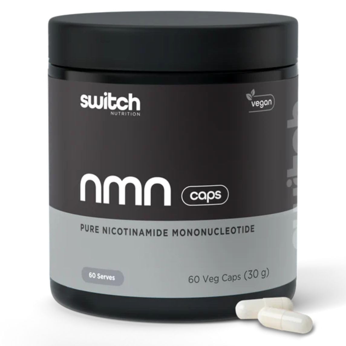 Switch Nutrition NMN Pure 60 Capsules 500mg : Amazon.com.au 