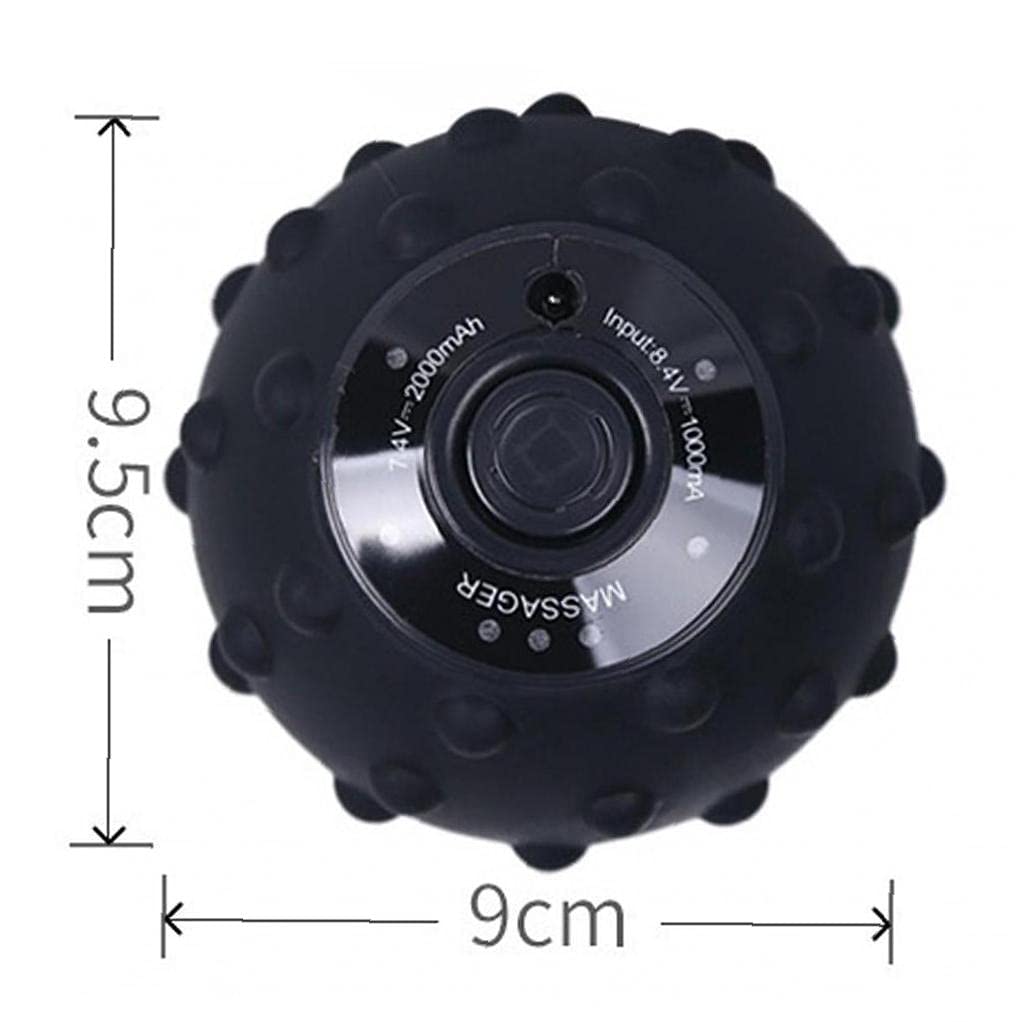 Bola De Rodillo Eléctrico 12w 4 Velocidad De Alta Velocidad De Vibración Bola Sensorial Músculo Vibración Masajeador De Yoga Equipo De Fitness