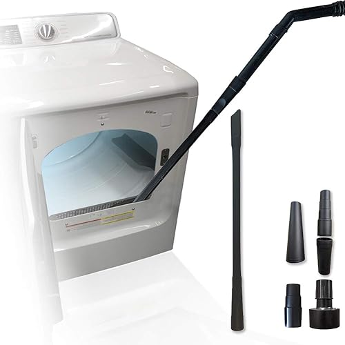 Limpiador de pelusa para secadora de ventilación - Borrador de pelusa para secadora Accesorio de aspirador de ventilación y herramienta de limpieza