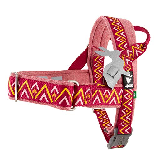 Hurtta Razzle-Dazzle H-Geschirr, Rote Beete, 35,6–45,7 cm