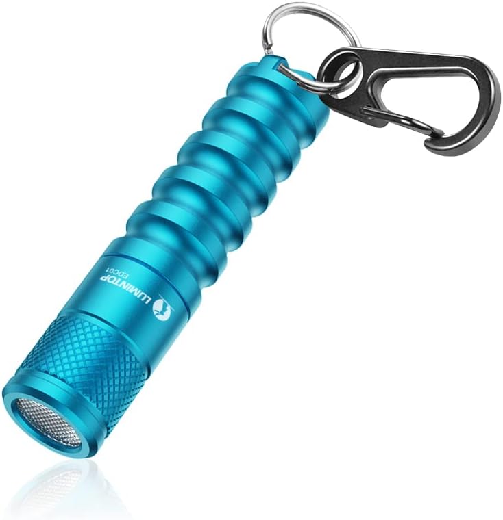 LUMINTOP EDC01 Keychain Flashlight, 120 lumens Pocket EDC Flashlight,36 hours Long lasting,3 modes,IPX8 Waterproof,Powered by AAA battery(not Included) for Indoor and Outdoor
