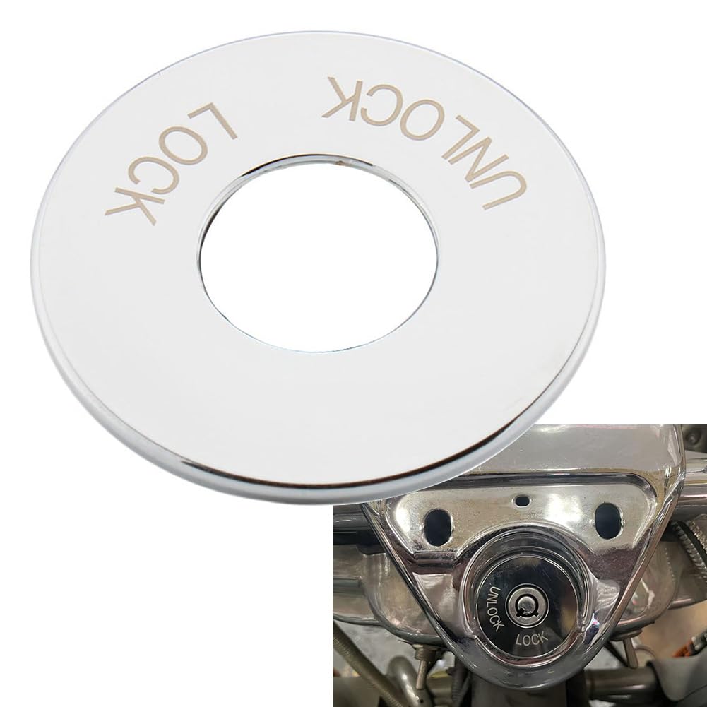 ドロップキング Amazon.com: Bacar Ignition Fork Lock Trim Insert Chrome