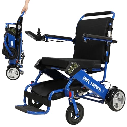 Air Hawk Folding Electric Wheelchair