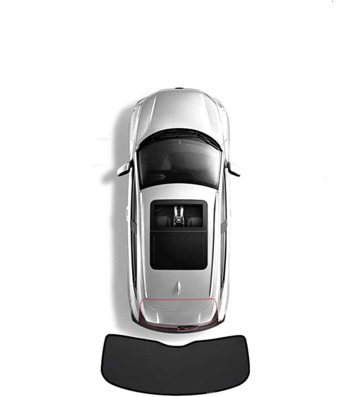 Qdfgnkbai A/Back-Black Qdfgnkbi Custom Cr Side Window Sunshdes For Mercedes-Benz B-Clss W247 2020-2024, Utomotive Window Sun Visor Privcy Protection Brethble Shding,