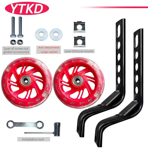 Image of Training Wheels for Bicycle,Compatible for Bikes of 12 /14 /16 /18 /20 Inch | Safe durable