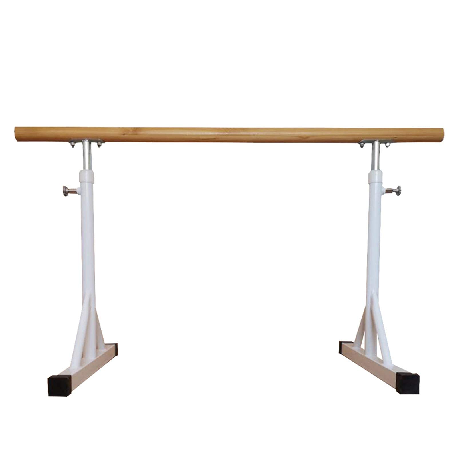 Ballettstange mit rutschfestem Ständer, höhenverstellbare Stretchstangen, freistehende tragbare Stangenstange für Tanzfitness zu Hause,150 cm