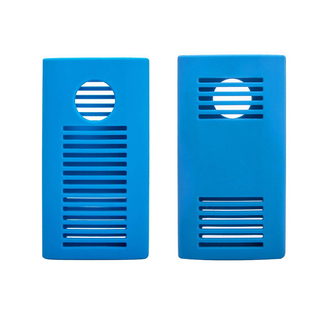 Tooarts Elastic Silicone Sleeve Case SSD Protective Cover for G-Technology G-Drive Mobile SSD 1TB 2TB Blue