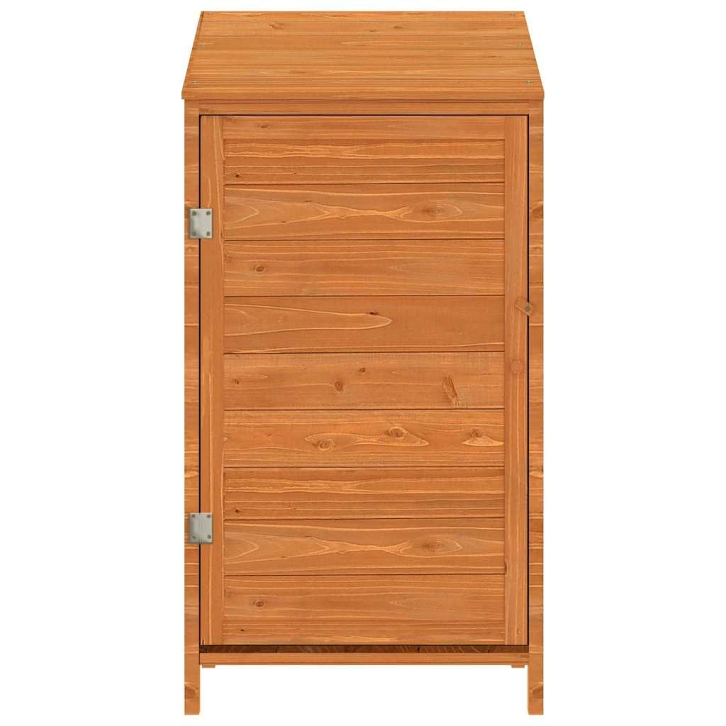 Szopa na narzędzia brązowa 55 x 52 x 112 cm lite drewno jodła