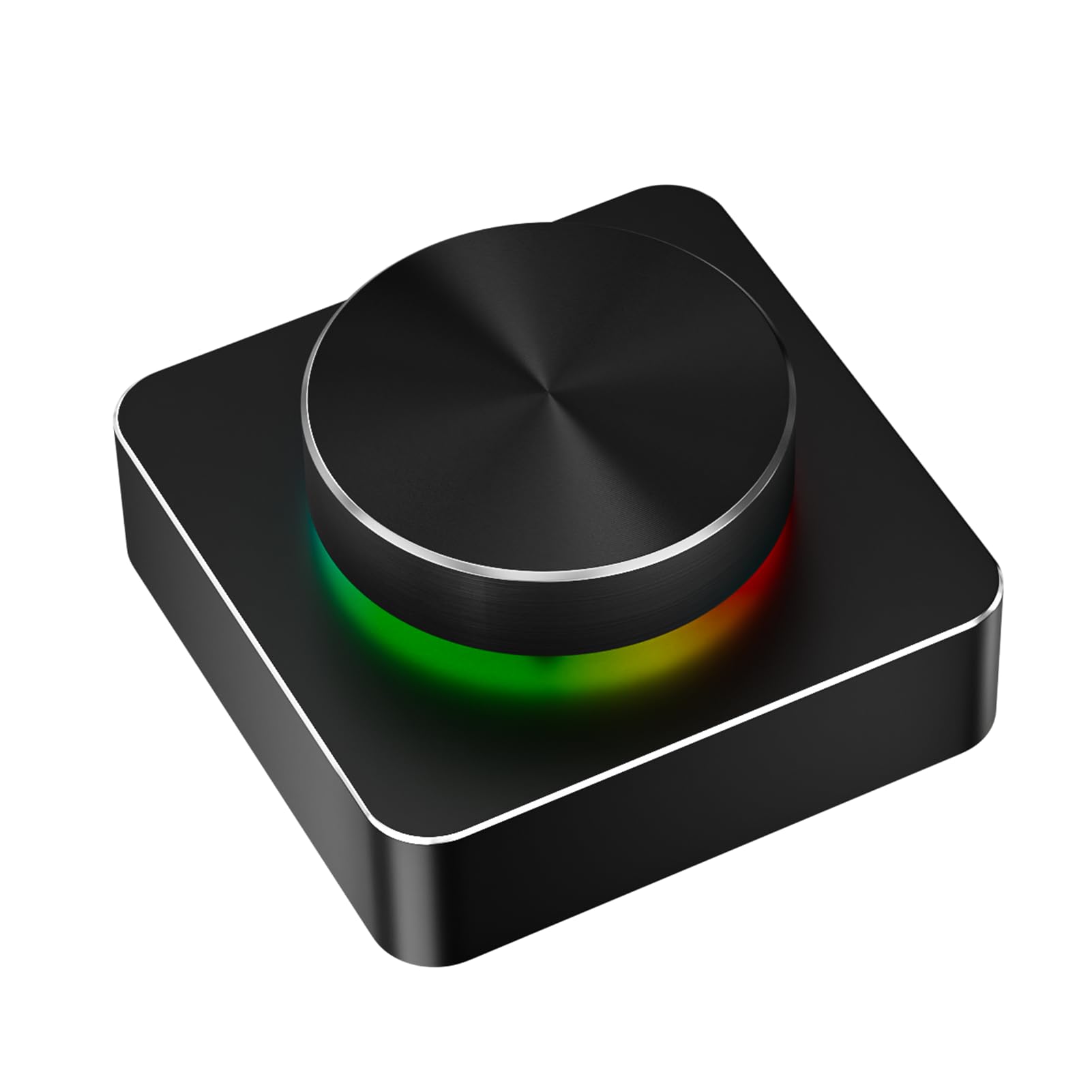 docooler Manopola di Controllo del Volume RGB USB+BT+2.4G Controller Multimediale a Tre modalità per PC/Giochi