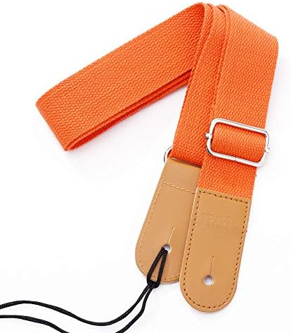 1.5" Pure Cotton Small Guitars Strap with Buttons