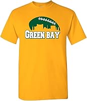 Vista 44 de Xtreme Apparrel City Skyline - Camiseta de hombre para los aficionados al fútbol americano