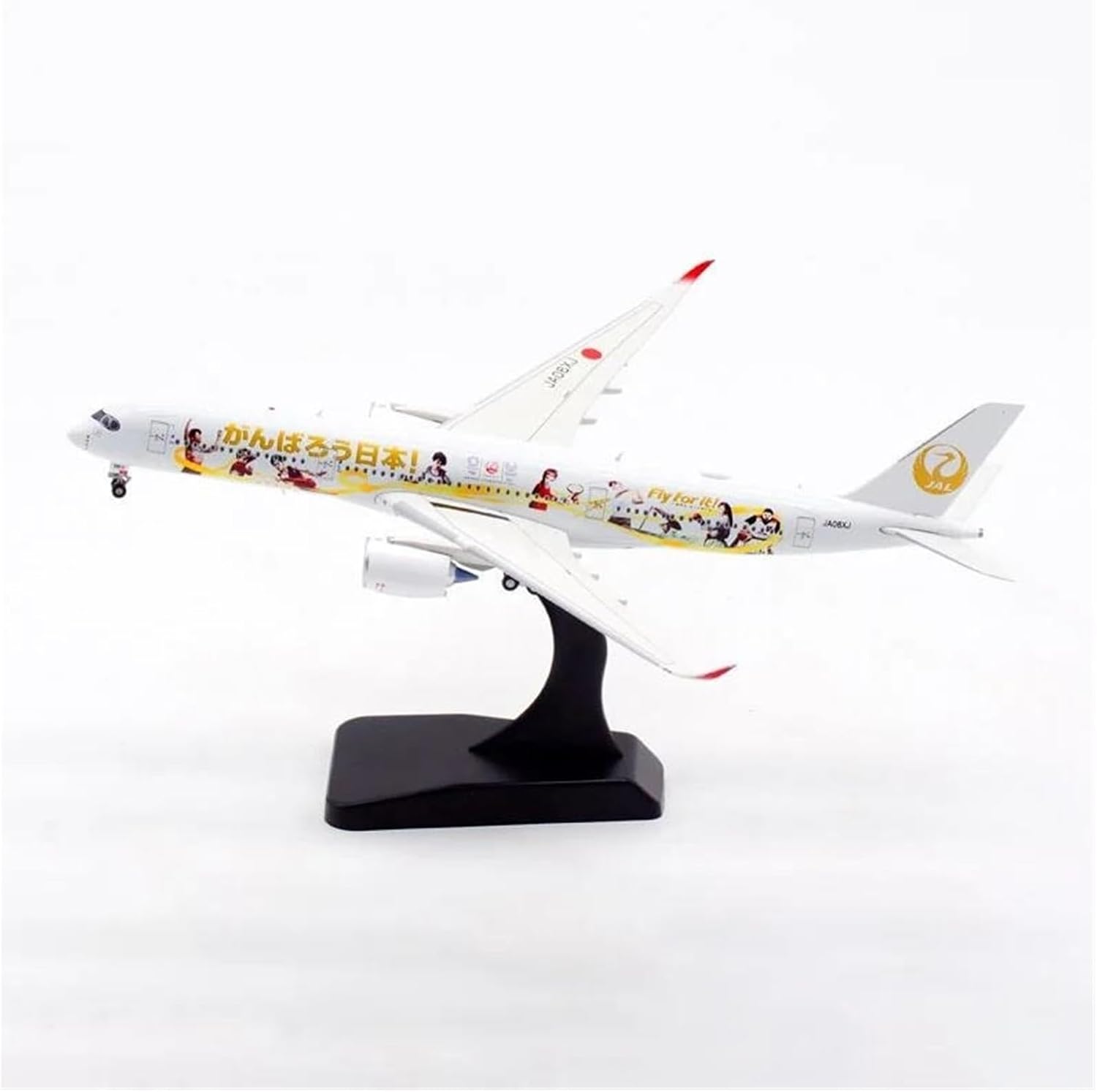 Decorated Airplane Models 1/400 for Japan Airlines A350-900 Die-cast Alloy Aircraft Model Commemorative Gifts
