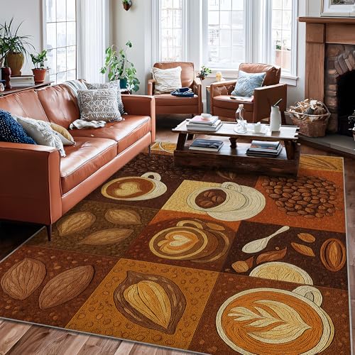 Tapis de salon avec envers antidérapant pour chambre à coucher