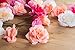 Juvale Silk Artificial Flowers for Decoration 60-Pack - Mini 3 in Heads, 6 Colors - Reusable Artificial Roses & Foam Flowers for Crafts & Wedding Decor