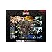 AQUARIUS Jurassic World Collage Puzzle (1000 Piece Jigsaw Puzzle) - Officially Licensed Jurassic World Merchandise & Collectibles - Glare Free - Precision Fit, 22' x 28'