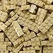 Feleph Building Bricks Bulk Play Set Mixed 1x1, 1x2, 2x2, 1x4, 2x4, 2x6, Studs 310 Pieces Creative Classic Building Block Basic Part for Kids Compatible with Major Brand - Tan