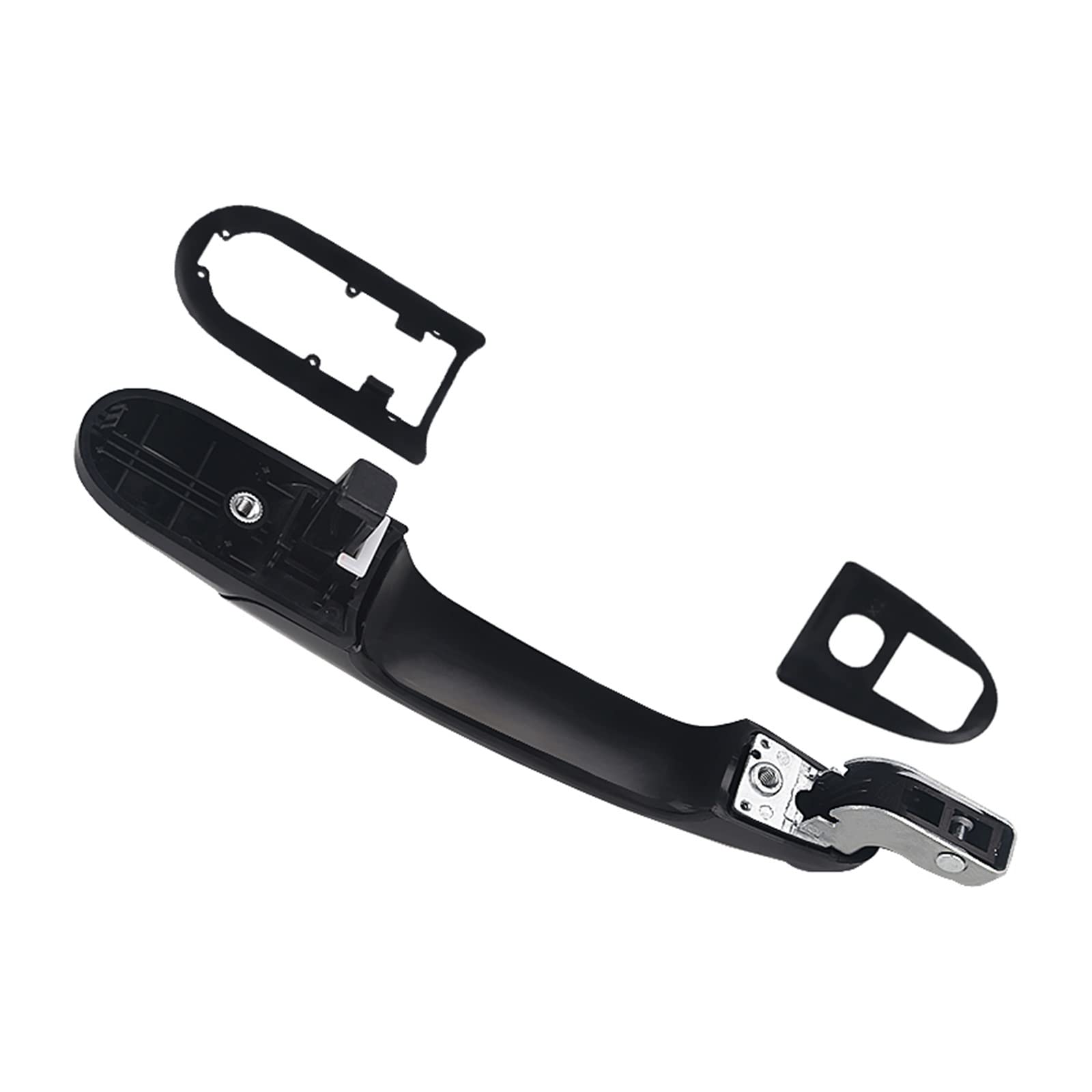Asddllnn Rear Left Exterior Sliding Door Handle For Hyundai For Tucson 2004-2012 83660-2E000 Left & Right Door Handle External Ourside Car Bowl(Rear Left)