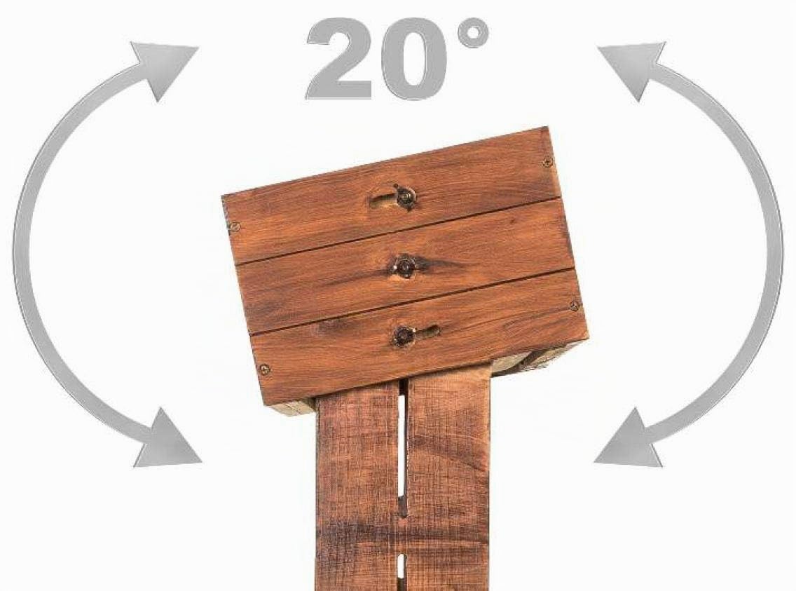 Vertikales Hochbeet mit 4 Etagen Cube 4 - Gemüsebeet Kräuterbeet - Beet für Terrasse Balkon & Garten