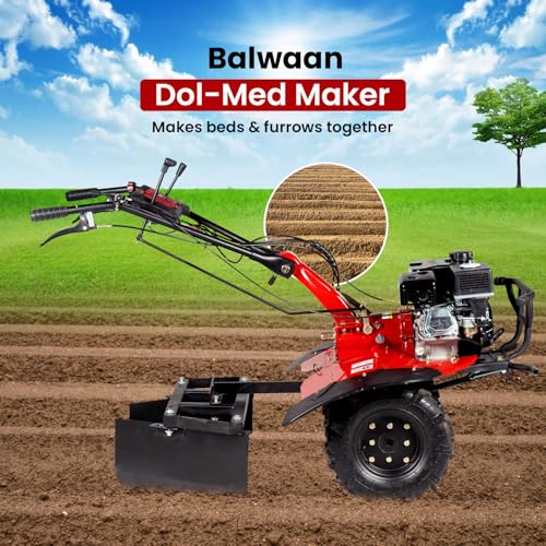 Image of Balwaan Krishi Dol - Med Maker, Adjustable Bed and Furrow Maker, Power Weeder Attachment