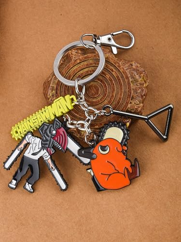 Image of ComicSense.xyz Anime Keychain, Anime Cosplay Accessories Keyring for Bag Bike Car Collectible