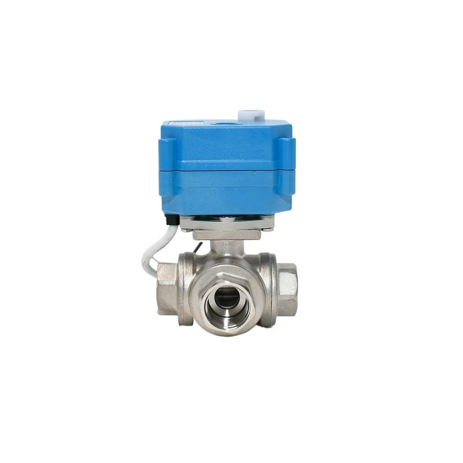 Vanne à Sphère, Vanne À Boisseau Sphérique DN20 3/4quot Acier Inoxydable Vanne À Boisseau Sphérique Motorisée À Deux Voies Vanne À Eau Électrique