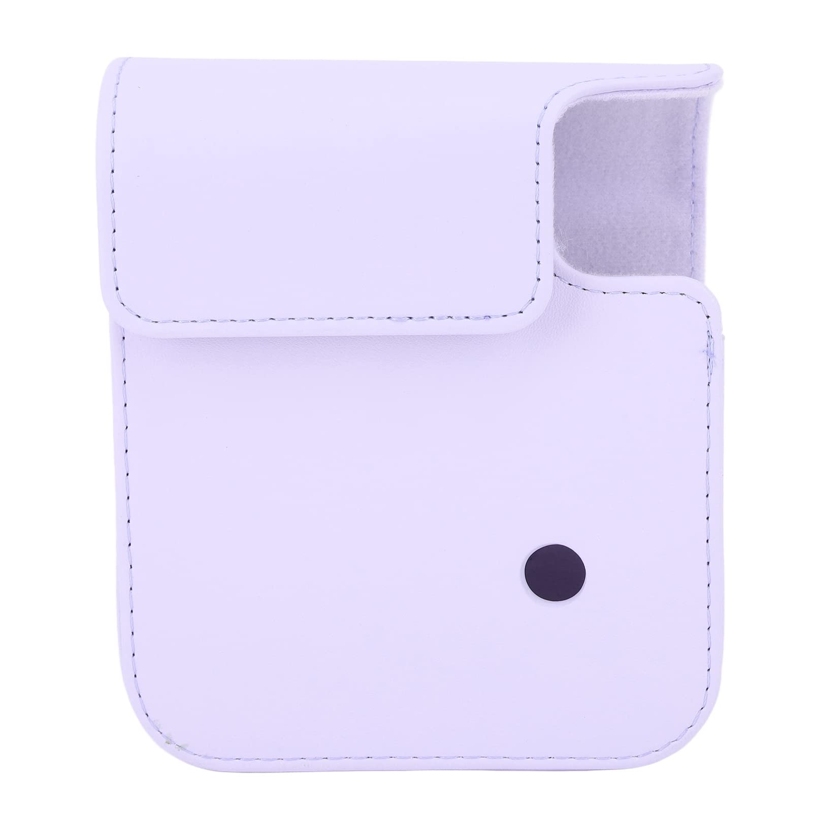 ASHATA Etui Ochronne do Aparatu Fuji Instax Mini 12, Torba PU na Aparat Mini 12 z Regulowanym Paskiem na ramię (Fioletowy Irys), ASHATA5GSAGK04CI-16