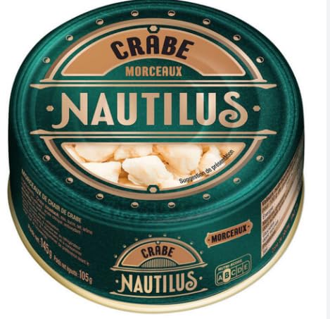 NAUTILUS - Crabe 100% Morceaux 105G - Lot De 2 - meilleure offre