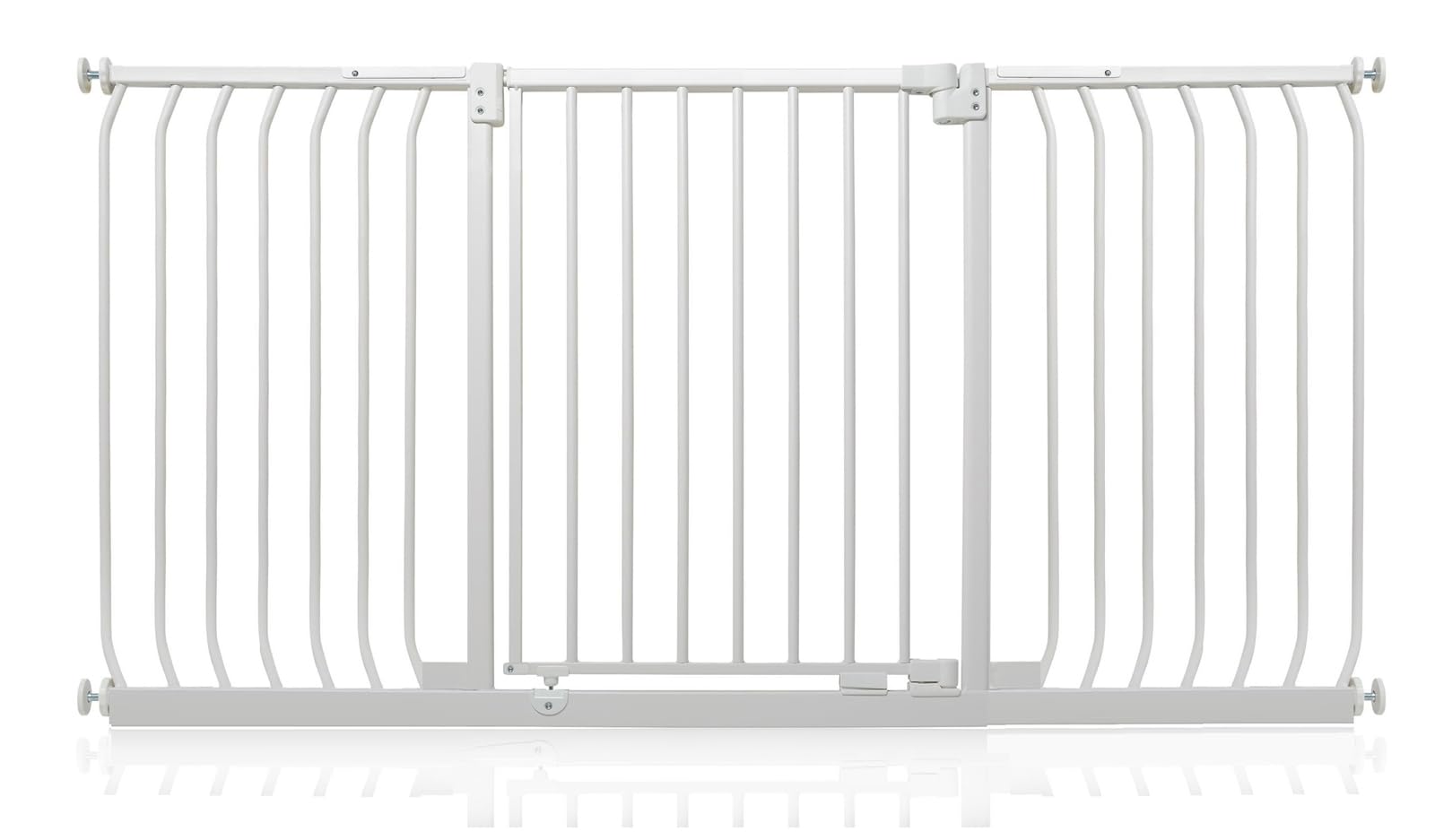 Safetots Elite Pressure Narrow Safety Gate, 65.5cm - 74.5cm, Matt White, Narrow Pressure Fit Stair Gate, Baby Gate for Doors Hallways and Spaces, Safety Barrier, Easy Installation — view 42