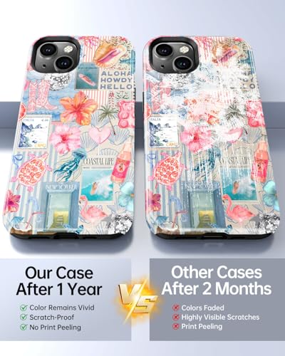 Coque iPhone 13 tendance esthétique plage résistante - 7
