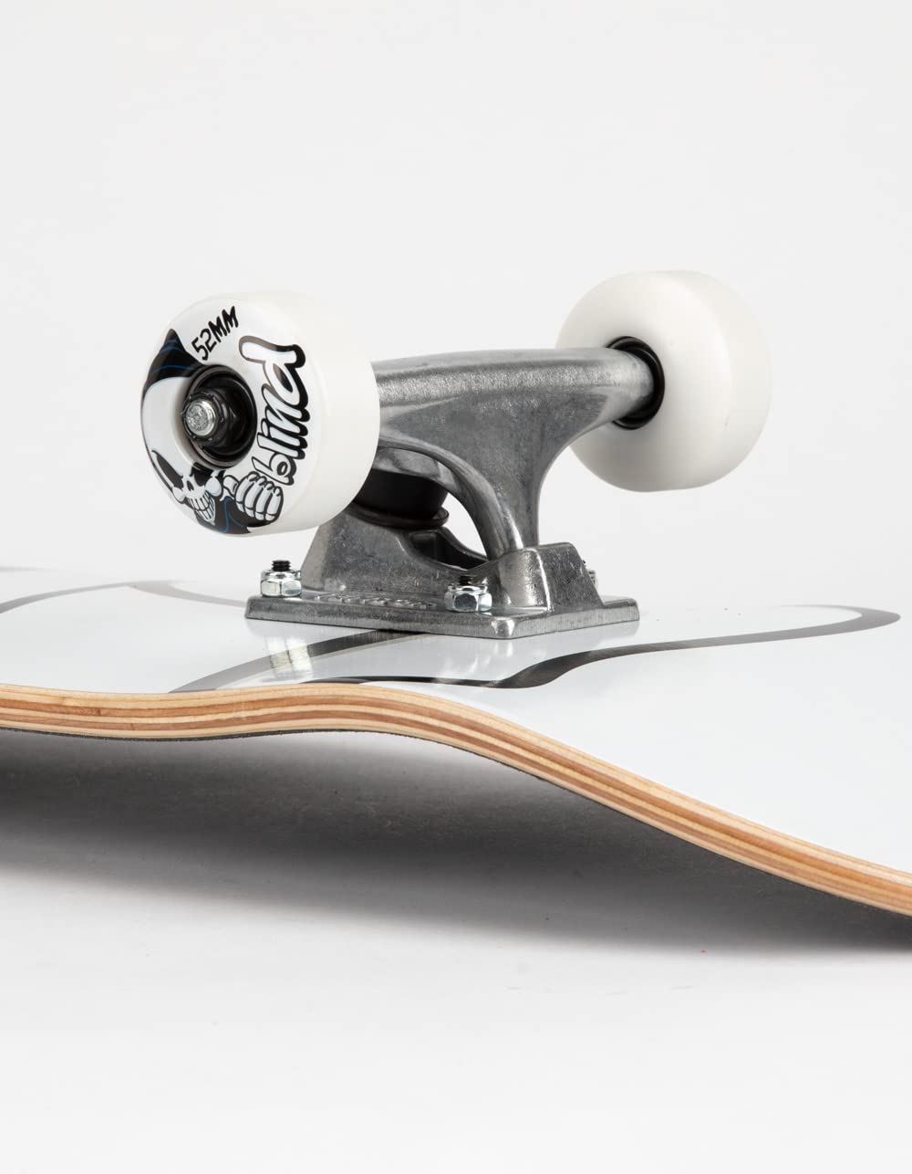 Bust Out Soft WHL Complete Skateboard 7.625, Weiß