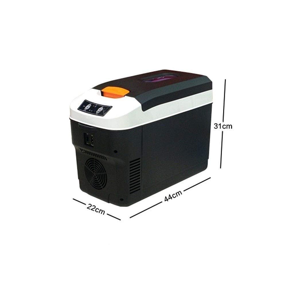 Frigo Portatile Termoelettrico, 12V/220-240V Frigorifero per Auto Raffreddatore Mini Portatile da 10 Litri, per Auto e Campeggio