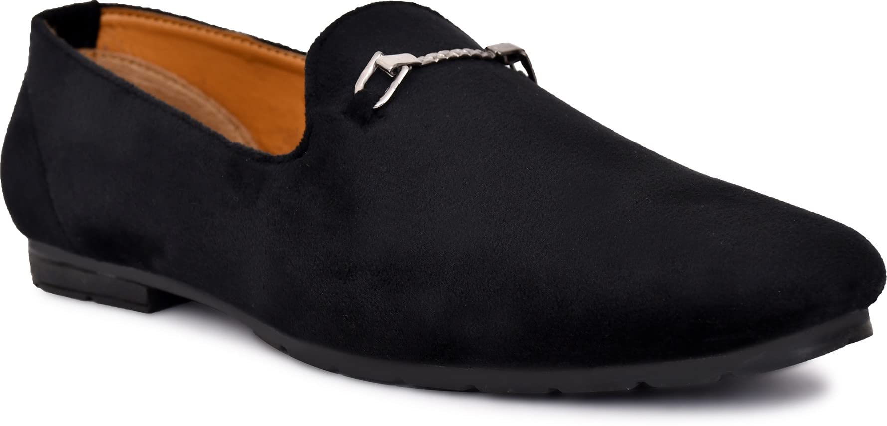 VOOCHIE Premium Mens Casual Loafer_ Shoes_Black_