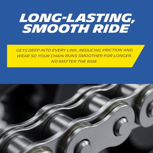 Image of Michelin Chain Lube for Bike 150ml Long-Lasting Weather Proof Chain Lubrication Spray Reduces Friction & Wear | Anti-Rust Corrosion Protection Cycle & Bike Chain Oil, Safe on Standard O, X & Z Rings
