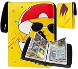 Sammelalbum kompatibel Mit Pokemon Sammelkarten, Karten Sammelalbum hält bis zu 440 Karten, Sammelalbum Album passt für Pokemon Vmax/EX/Fußball/Basketball/MTG Karten
