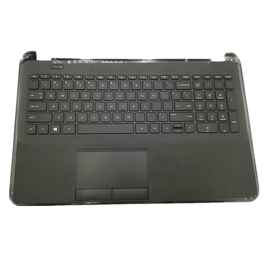 Clavier d'ordinateur portable HP Compaq CQ15 avec coque supérieure noire - 2