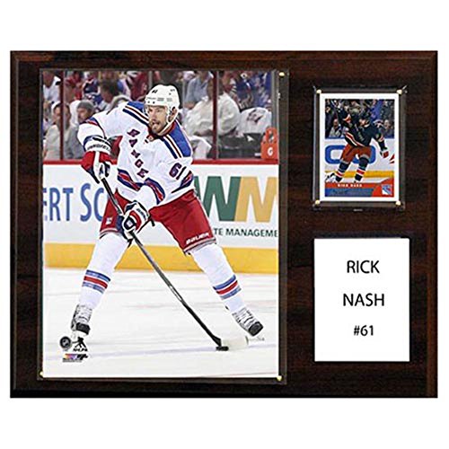 C&I Collectables NHL New York Rangers Rick Nash 12 x 15-Inch Player Plaque