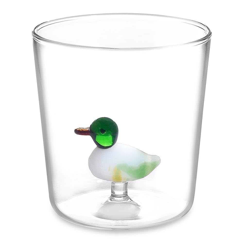 homes r us هومز أر أس Bo osil G een Duck Coffee Cup, Clea - 300ml