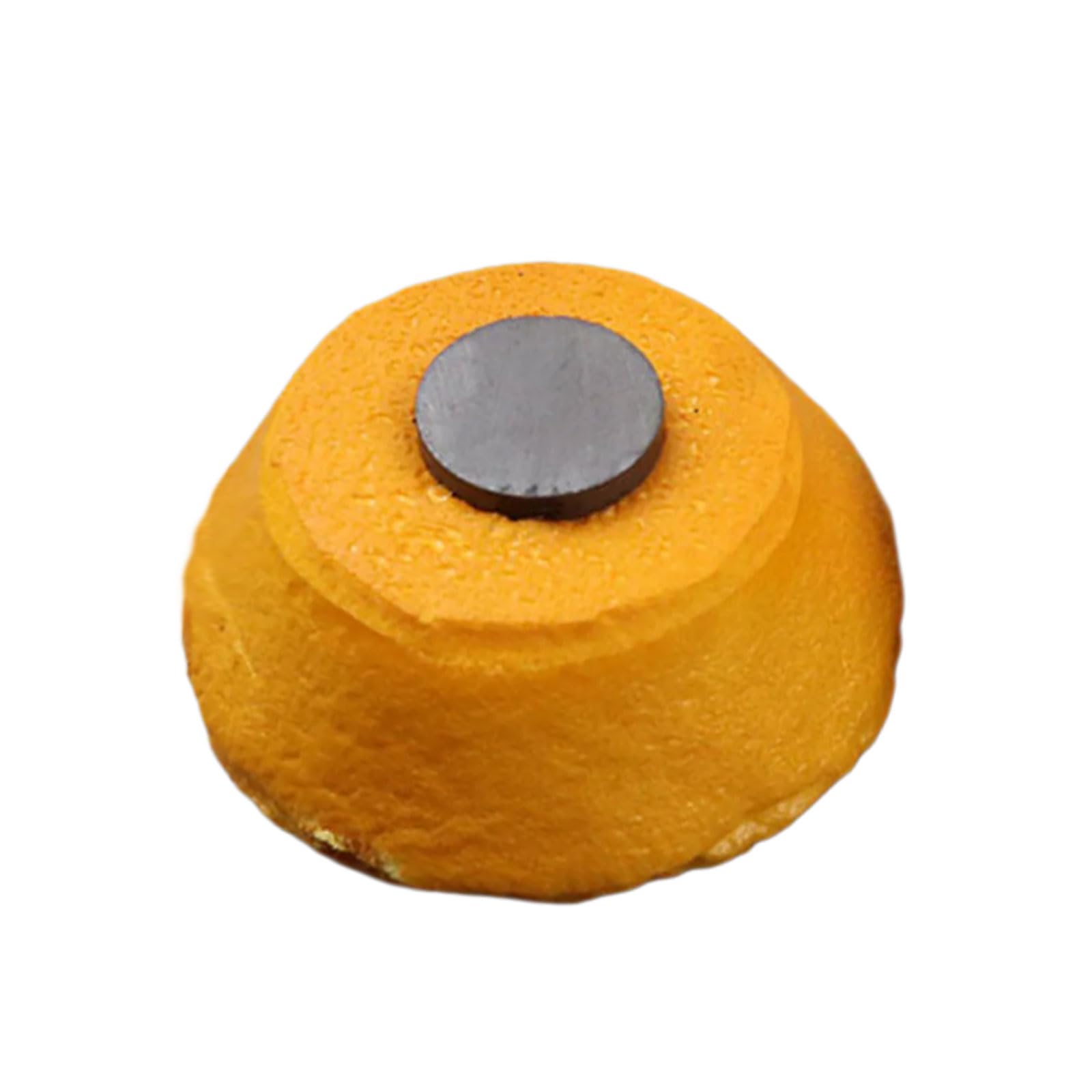 Buxuaaaa Of 6 Simulated Eggs Tarts Model Realistic Food Replicas PU Faux Bread Home Decoration Festives Party Supplies Realistic Food Replicas