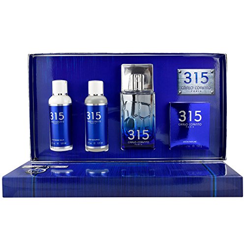 Opiniones y reviews de Carlo Corinto los mejores 10. 32 Carlo Corinto 315 de Carlo Corinto para Caballero 100 ml Eau De Toilette Spray + 150 gr. Savon Perfume + 120 ml Body Shampoo + 120 ml. After Shave Balm