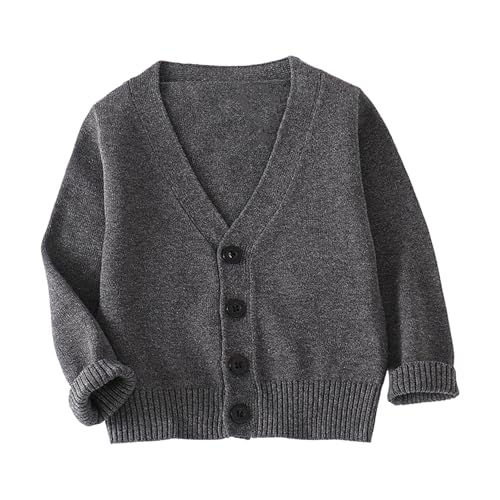 Toddler Girl Sweater Cardigan Knit Sweater Girl Fall Clothes Comfortable Soft Cute Button Front Tops