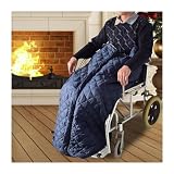 FANOLO Coperta Impermeabile per Sedia a Rotelle, Inverno Tenere al Caldo Coperta per Sedia Rotelle per Disabili, Misura Standard Perfetto per Inverno
