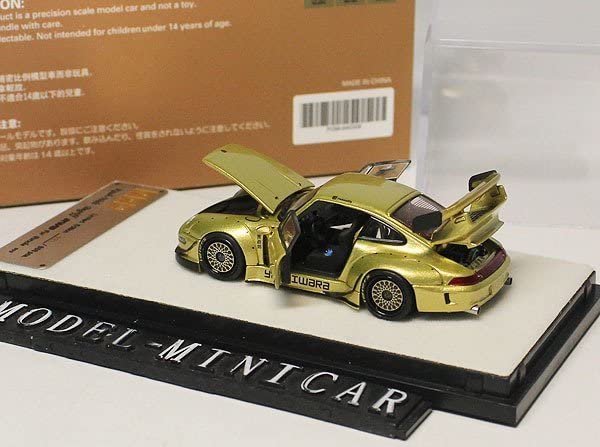 Amazon | △限定品！Gold！全開閉！PGM 1/64 ミニカー Porsche 911 993