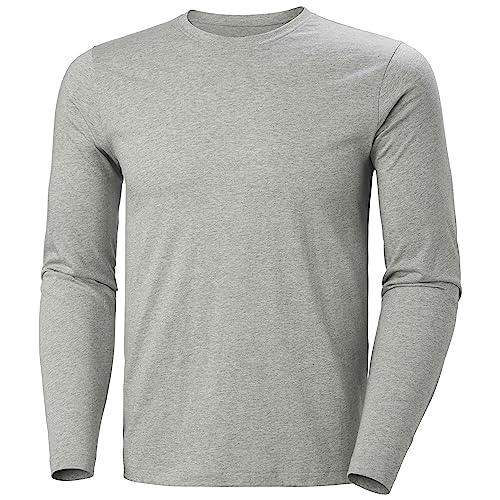 Camiseta Helly Hansen manga larga clásica hombre confeccionada en algodón premium