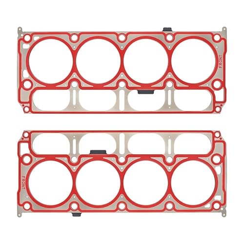 Image of 2PCS MLS 5-Layer Head Gasket Kit for Gen V LT1 LT2 L86 L87 6.2L | 5 Layer Steel MLS Gaskets OE 12688943 12659260 12622331 Fits Chevy GMC 2014-2023 Gen V LT Engine Repair Replacement