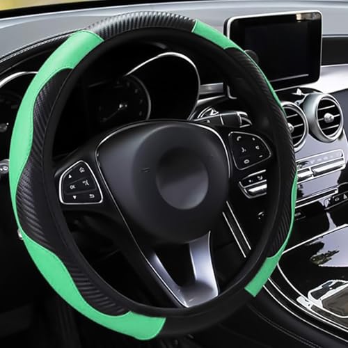 ZJHRTN Coches Funda Volante Cuero para Nissan Murrano, EláStica Transpirable Antideslizante DuraderaInterior Decoracion Accesorios,E