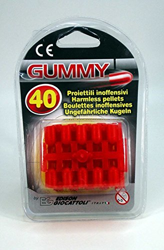 Preisvergleich Produktbild Edison Giocattoli Gummy Munition, 40 Schuss
