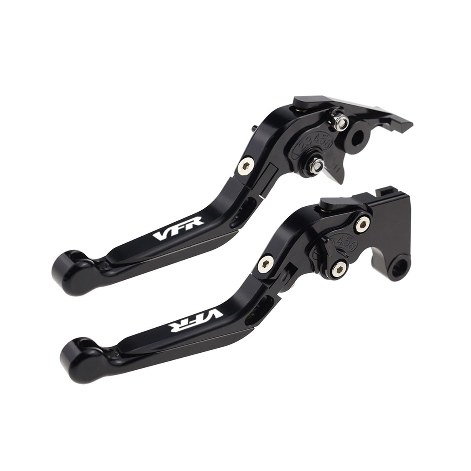 Yxbswbjd 26 Aluminum Alloy Folding Brake Lever For Vfr750/800 Motorcycle Folding Extendable Brake Clutch Levers Set(26)